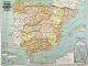 El mapa de España que se estudiaba en las escuelas en 1877