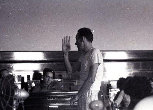 Rafael Emilio Soler Puig, el Muerto, declarando en el juicio de Santa Clara, el 8 de septiembre de 1961.