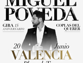 El cante de Poveda volverá a sonar en Valencia el próximo 20 de junio