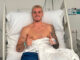 El jugador del Málaga CF Diego Murillo, intervenido con éxito de la rodilla derecha en Quirónsalud Málaga